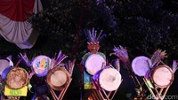 Beduk peserta dihias dengan tema Betawi.