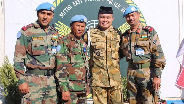 Saat Prajurit TNI di Lebanon Rayakan Lebaran Bersama Saddam Hussain