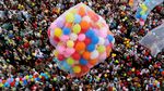 Tradisi Lepas Balon Rayakan Lebaran di Mesir