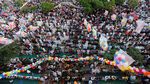 Tradisi Lepas Balon Rayakan Lebaran di Mesir