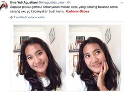 Ramai-ramai Pamer Selfie Cantik #LebaranBabes