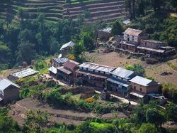 Potret Keren Perkampungan di Atas Awan