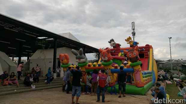  RPTRA Kalijodo di libur Lebaran, Senin (26/6/2017)