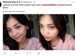 Ramai-ramai Pamer Selfie Cantik #LebaranBabes