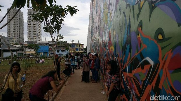 Lebaran di RPTRA Kalijodo, Ini Tempat yang Instagramable untuk Foto