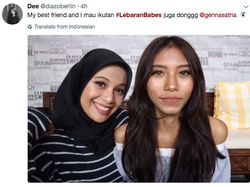 Ramai-ramai Pamer Selfie Cantik #LebaranBabes