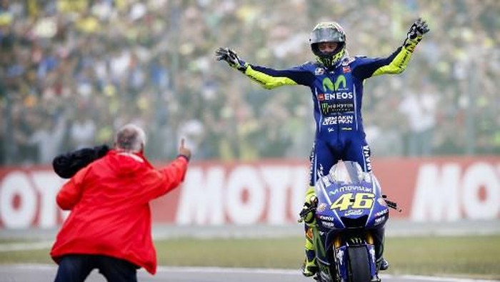 Selama Masih Kompetitif, Rossi Mau Terus Balapan di MotoGP