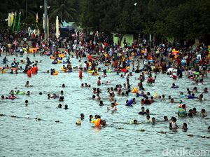 Potret Bibir Pantai Ancol yang Bakal Bisa Dinikmati Gratis