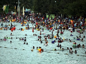 Selangkah Lagi, Masuk Pantai Ancol Gratis!