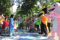 Yogi Bear dan Singa Laut Meriahkan Liburan di Ancol