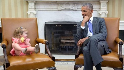 Kenangan Manis Obama Saat Masih Jadi Presiden