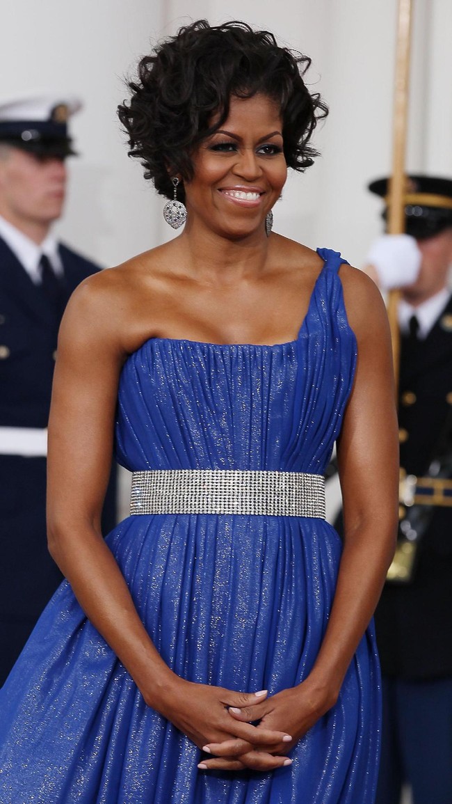 Berada di urutan kedua, mantan ibu negara AS Michelle Obama. Walau suaminya, Barack Obama, sudah lepas jabatan sebagai presiden, Michelle tetap aktif dalam berbagai kegiatan sosial. (Foto: Getty Images)