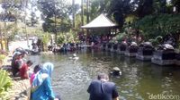 Suasana di Taman Teras Cikapundung
