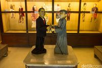 Wayang ini ada dalam Rumah Joglo Bojonegoro (Randy/detikTravel)