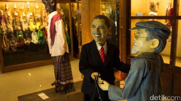  Wayang golek Obama (Randy/detikTravel)