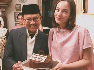 Ulang Tahun ke-81, BJ Habibie Dapat Kado dari Chelsea Islan