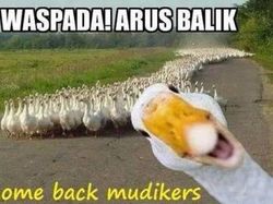 Meme Kocak Arus Balik Lebaran, Bukan Balikan ke Mantan