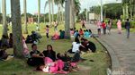 Libur Lebaran, Monas juga Dipadati Pengunjung