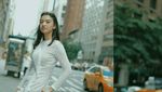 Raline Shah Tampil Sensual di Jalanan Kota New York