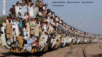 Semoga yang mulai arus balik selamat sampai tujuan. Foto: istimewa