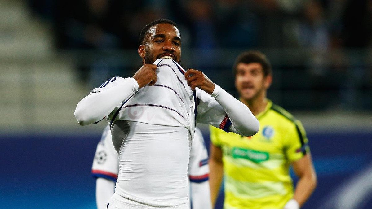 Striker Lyon Alexandre Lacazette (Foto: Getty Images/Dean Mouhtaropoulos)