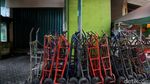 Kawasan Pasar Tanah Abang Masih Lengang