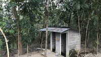 Fasilitas toilet umum pun sudah tersedia di Puncak Gebang. Begitu juga dengan warung-warung yang menyediakan makanan untuk para pengunjung (Adi Fida/detikTravel)