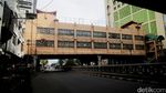 Kawasan Pasar Tanah Abang Masih Lengang