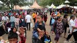 Libur Lebaran, Monas juga Dipadati Pengunjung