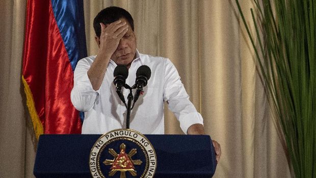 Piih Tidur, Duterte Lewatkan Jamuan Makan di KTT APEC 