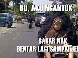 Meme Kocak Arus Balik Lebaran, Bukan Balikan ke Mantan