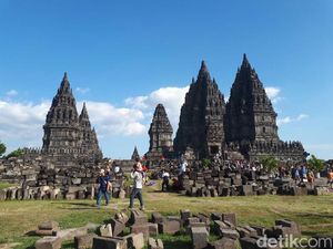 Akan Dikunjungi Obama, Kawasan Candi Induk Prambanan Disterilkan