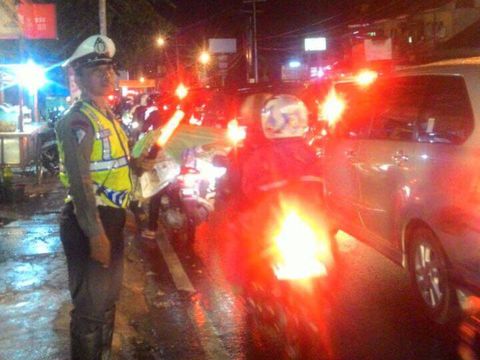  Pemberlakuan one way Puncak arah Jakarta, Rabu (28/6/2017)