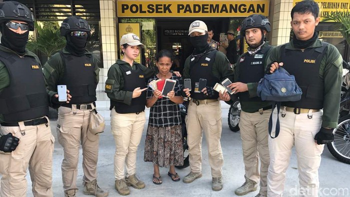 Curi Uang dan HP di Ancol, Seorang Nenek Ditangkap Polisi