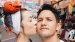 Gemas! Keluarga Irfan Bachdim Liburan di Singapura