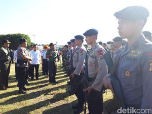 Pasukan Gabungan TNI-Polri Gelar Apel Pengamanan Obama di Yogya