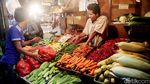 Harga Bahan Pangan Turun Pasca Lebaran
