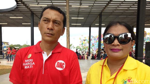  Ketum Perkumpulan DAG, Educardo Panjaitan dan Ketum Silent Majority Forum Rebecca Siregar