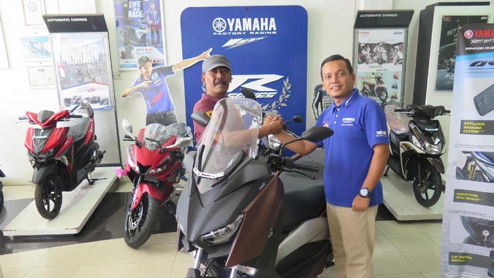 Pemilik Pertama Yamaha XMAX di Sumatera