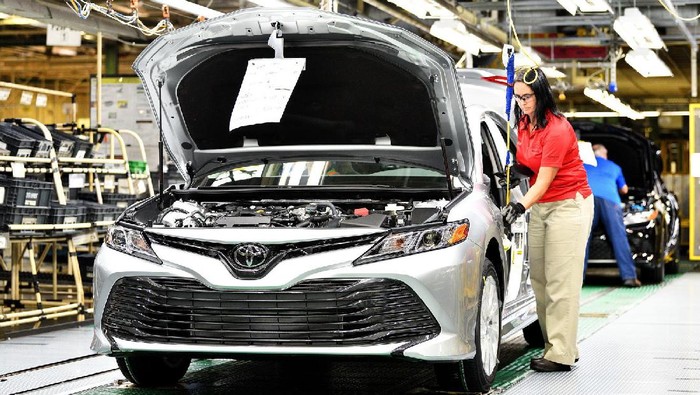 Toyota Mulai Produksi Camry Anyar di Amerika
