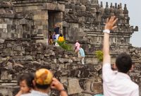 Obama di Candi Prambanan (REUTERS/Pius Erlangga)
