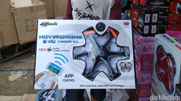 Drone di Pasar Gembrong