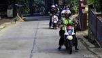 Ojek dan Taksi Gratis dari Polsek Ibun di Lingkar Kamojang
