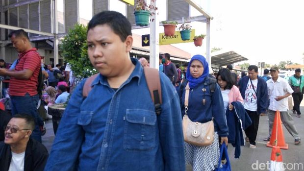  Stasiun Pasar Senen, Kamis (29/6/2017)