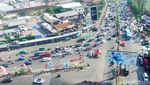 Suasana Gerbang Tol Cileunyi Sore Ini