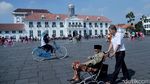 Libur Lebaran, Kota Tua Ramai Wisatawan