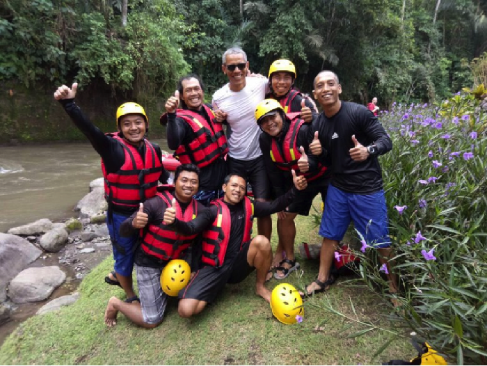 Media Asing Ramai Beritakan Liburan Obama di Bali