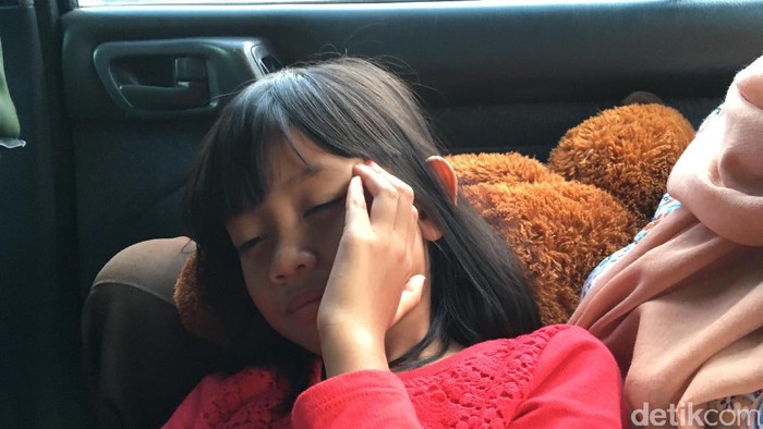 Ilustrasi anak mabuk darat