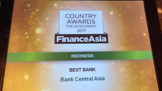 BCA Sabet 2 Penghargaan di FinanceAsia Country Awards