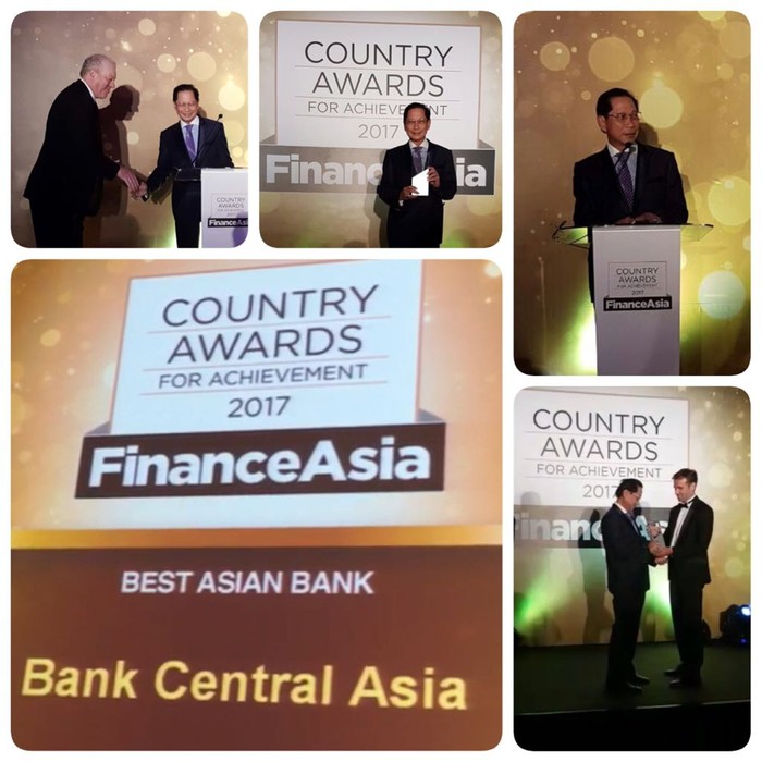 BCA Sabet 2 Penghargaan di FinanceAsia Country Awards
